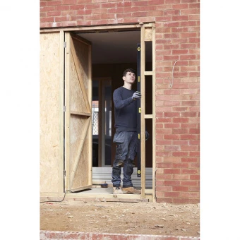 STANLEY Уровень "FatMax WATERFIT CLASSIC PRO", алюминиевый каркас, L = 1800 мм, 3 капсулы.