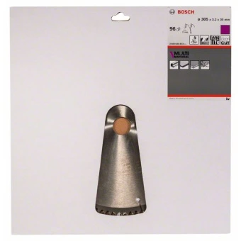 Пиляльний диск Bosch Multi Material (305x30x96T) (2608640453)
