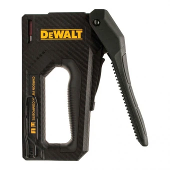 DeWALT Степлер "CARBON FIBRE" для скоб типу "G" 6-14мм, цвяхів типу "J" 12, 15мм.