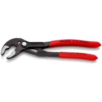 KNIPEX Високотехнологічні сантехнічні кліщі Cobra 87 01 180 SB | 87 01 180 SB