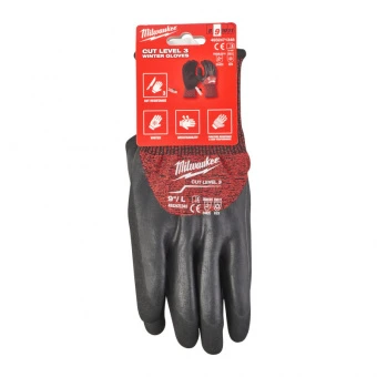 MILWAUKEE Рукавиціз опором порізам 3 рівня, зимові, 9/L | 4932471348