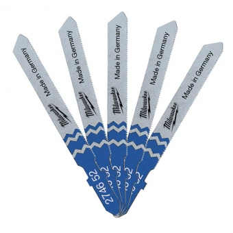 MILWAUKEE Полотна для лобзіка T123XF Bi-Metal TWIN CUT , 91мм/крок зуба2,5/1,8мм, | 4932430142