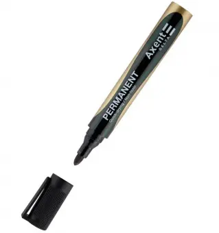 Маркер Permanent D2603, 2 мм круглий черный