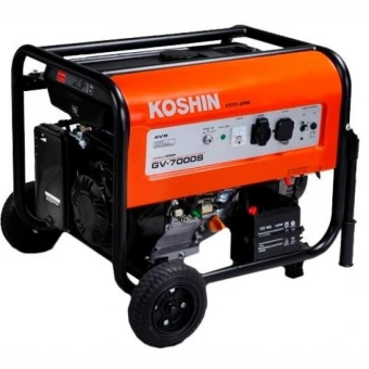 Бензиновий генератор Koshin GV-7000S-BAC (5.5 кВт) (0658553)