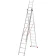 Драбина алюмінієва 3-х секційна Квітка PRO (3х12 сходинок) (110-9312)