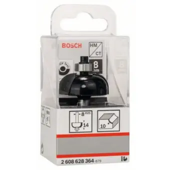 Фреза пазова галтельна 8 х 32,7 х 55 мм ф 8, Bosch