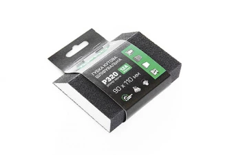 Губка шлифовальная APRO четырехсторонняя угловая P320