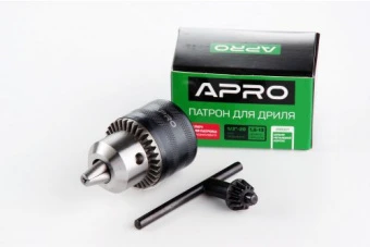 Патрон для дрели с ключом 1/2-20, 1,5-13мм APRO