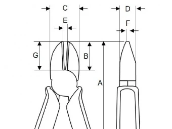 BAHCO 2171V-180 Кусачки для кабеля с электроизоляцией