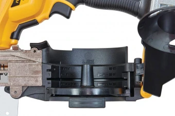 Пістолет цвяхозабивний барабанний акумуляторний DeWALT, 18В XR Li-Ion 2 Аг, безщітковий, діаметр/дов