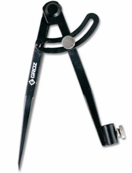 GROZ Циркуль 200 мм, область черчения 265 мм. WC/8