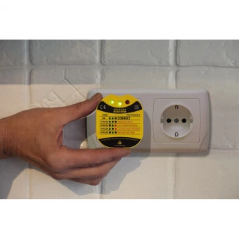 STANLEY Тестер розеток настенный "FATMAX®", "европейская вилка AC 230 V, CAT II 230 В.