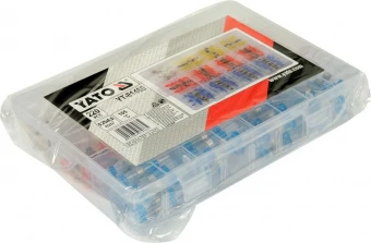 YATO Кембрики термоусадні при t≤ 105°C з припоєм YATO, для провідників 0,25- 6,0 мм², 220 шт  | YT-8