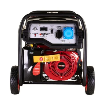 Бензиновий генератор КВІТКА PRO SC9000E + олива (8 кВт) (110-7007)