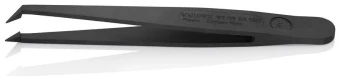 KNIPEX Пинцет для прецизионных работ пластик ESD, black 03 | 92 09 03 ESD