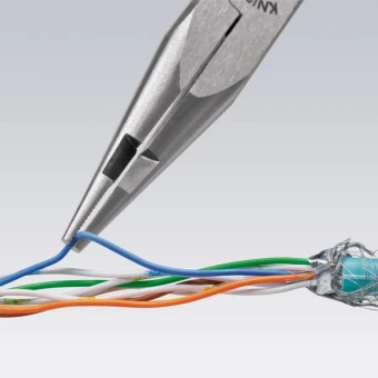 KNIPEX Плоские круглогубцы с режущими кромками в средней части 27 01 160 | 27 01 160