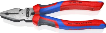 KNIPEX Плоскогубцы комбинированные особой мощности 180мм KNIPEX | 02 02 180