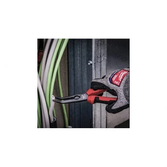 MILWAUKEE Довгогубці вигнуті під кутом 45град. , 205мм | 4932492466