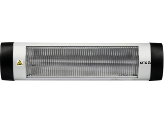 YATO Обігрівач інфрачервоний кварцовий YATO, ел.-мереж- 230 В, 2000 Вт, діапазон- 12-18м²  | YT-9953