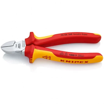KNIPEX Кусачки боковые 180 мм. 70 02 180 SB