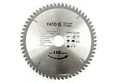 YATO Диск пиляльний по алюмінію YATO, 200х30х3.0х2.2 мм, 60 зубців, R.P.M до 8000 1/хв  | YT-6091