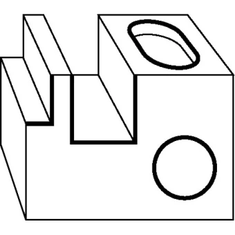 Bosch Фреза пряма, кінцева пазова 16x20 мм, хвостовик 8 мм