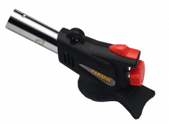 VIROK Пальник газовий з цанговим (швидким) з'єднанням. Piezo + 360*. | 44V199