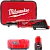 MILWAUKEE Гайкокрут кутовий акумуляторний 3/8" , M12 IR-201B, 47Нм,  | 4933441720