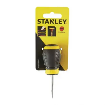 STANLEY STHT0-60401 Отвертка Essential (-) Sl6.5 мм30мм