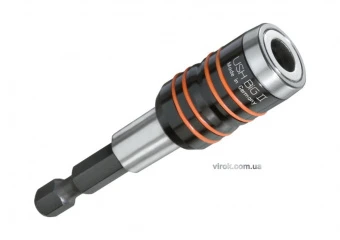 USH Тримач магнітний насадок викруткових BIGII 1/4", L=68 мм, швидковстановлюючий (DW) | U0015490/50