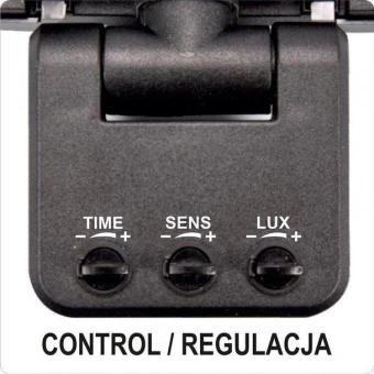 YATO Прожектор з SMD-діодним випром.і датчиком руху YATO: 10 Вт, 230В, 900 лм,кут-120°, 14 діодів (D