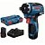 Акумуляторний шуруповерт Bosch GSR 12V-35 HX Professional (2х12 В, 3 А*год) (06019J9101)