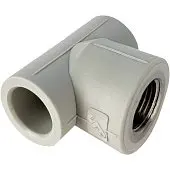 Фітинг трійник з внутрішньою різьбою PP-RCT 32х1х32 Fonte | 78-825