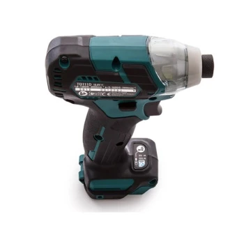 Акумуляторний ударний гайковерт Makita TD111DWME (10.8 В, 2х4 А*год, 135 Н*м)