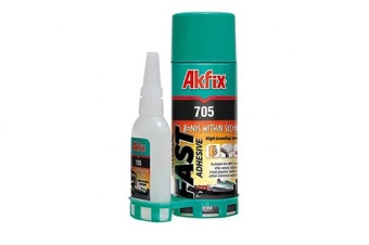 Клей с активатором для МДФ и дерева 500мл+125мл Akfix