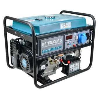 Газобензиновий генератор Konner & Sohnen KS 10000E G (7.5 кВт)