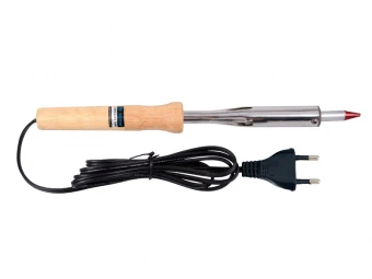 KING TONY Паяльник 220V/100W. ДЕРЕВЯННАЯ РУЧКА | 6BC210A