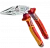 NWS  Плоскогубці комбіновані "Ergo Multi" з ізольов. ручками VDE до 1000 В: вигнуті 45°, L= 200 мм |