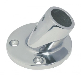 Опора нержавеющая А4 круглая высокая 60 град // 8202 Marinetech