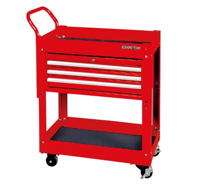 KING TONY Тумба инструментальная 3 ящика | 87441-3B