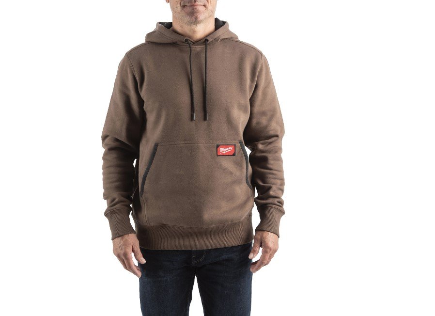 MILWAUKEE Толстовка WHMW з капюшоном, коричнева, розмір S | 4932493131