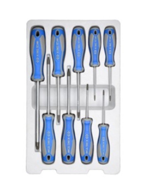 KING TONY Набор отвертокTORX T8-T40 9предметов | 30319PR