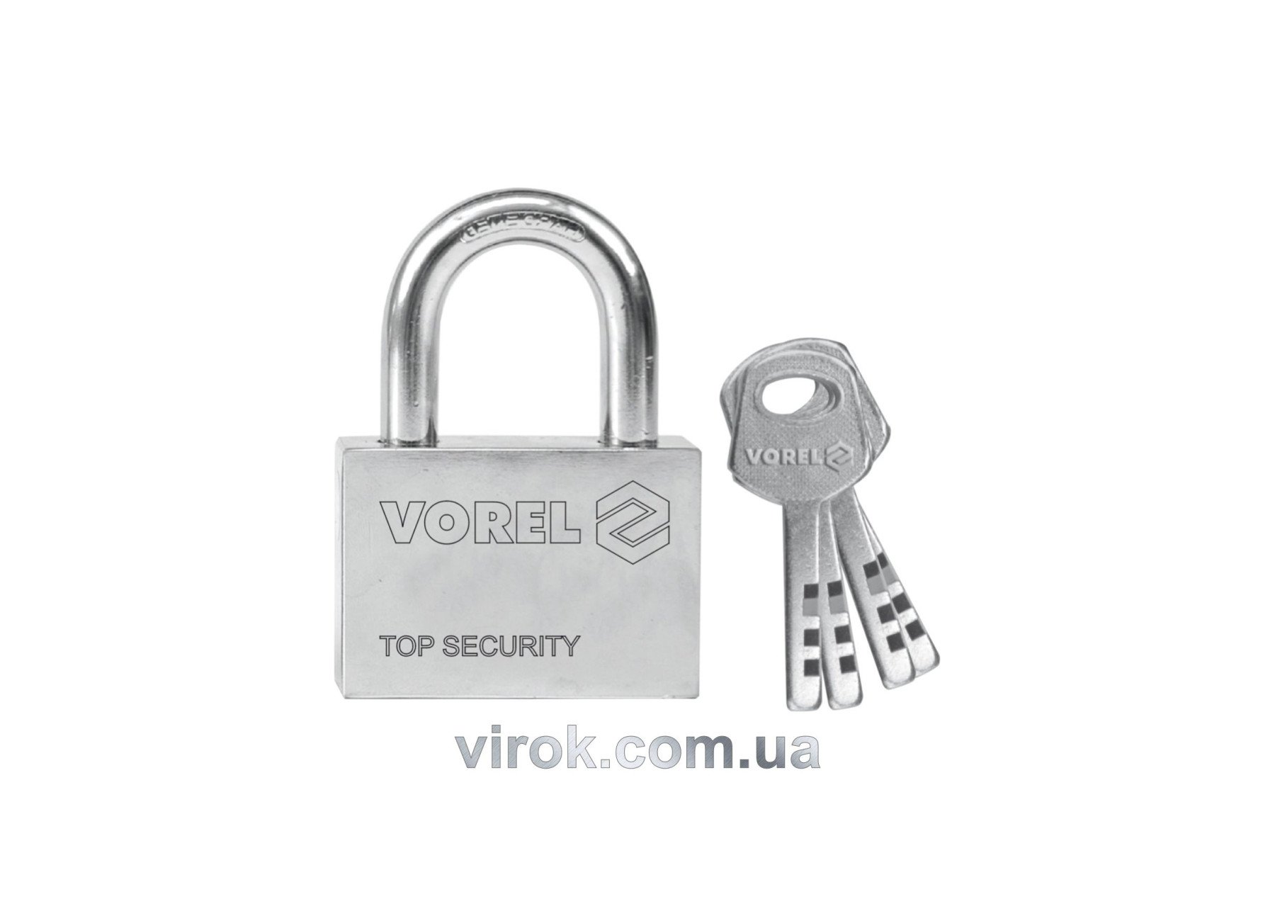 VOREL Замок навесной чугунный 60мм 77006