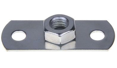Опорная пластина с гайкой М 8 (Подпятник)