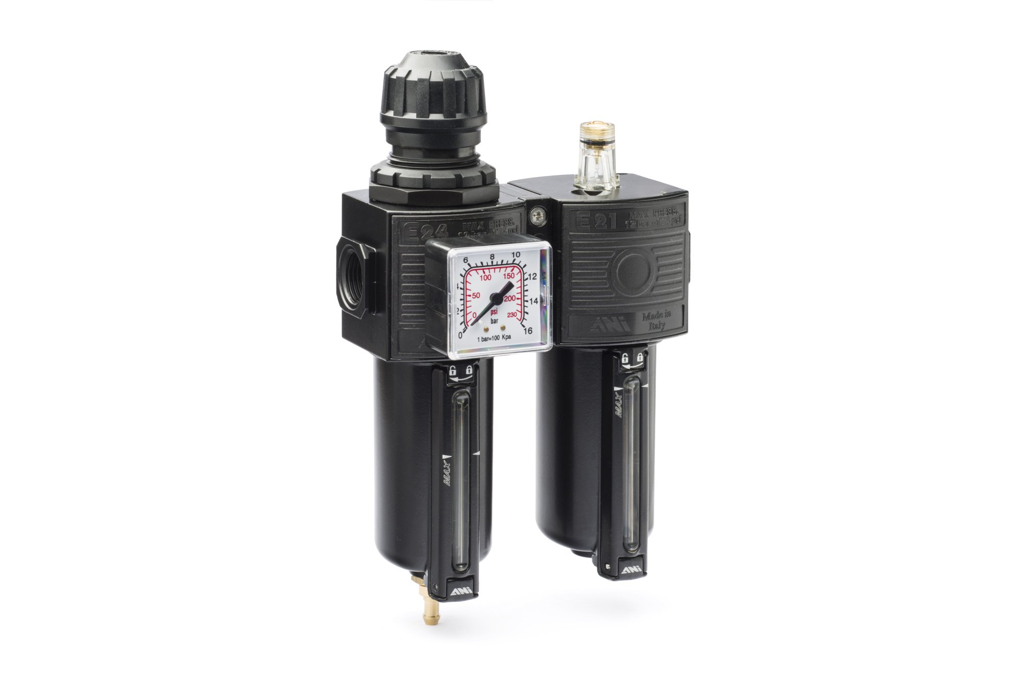 ANI Spa Блок подготовки воздуха 1/2" (металлический корпус) (1800л/мин) E/22/3/P | AH117113