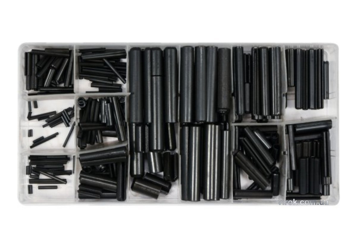 YATO Штифти розрізні YATO; Ø= 1,5 - 10 мм і l= 5 - 50 мм, наб. 315 елем.  | YT-06785