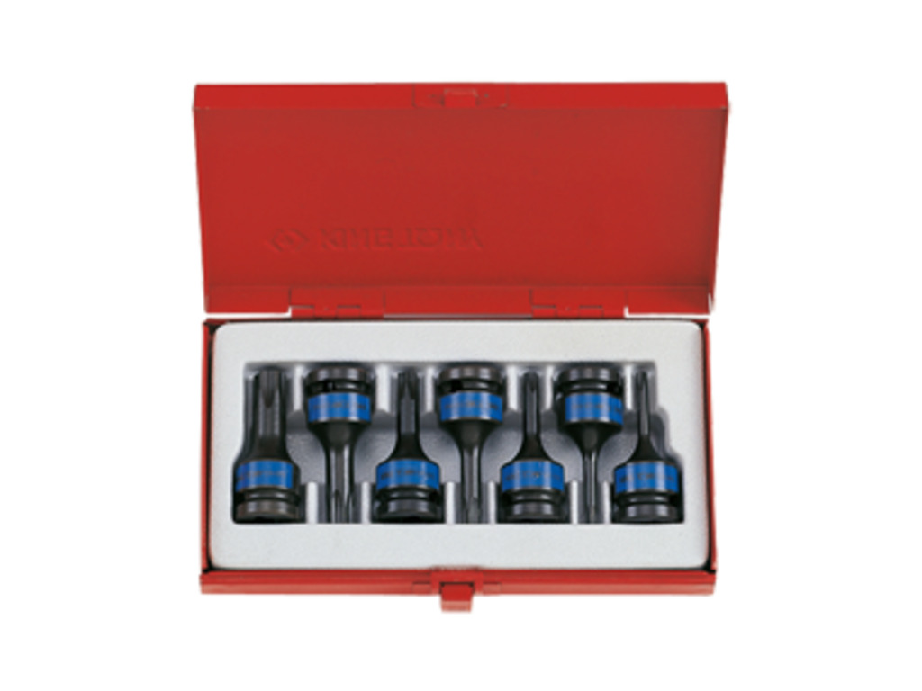 KING TONY Набор TORX 1/2" 7 ед. ударные | 4417PP