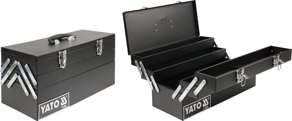 YATO Ящик для інструменту YATO металевий 460х 200х 225 мм  | YT-0885