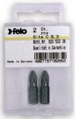 FELO Бита PH2х25 мм TORSION 1/4 " С 6,3. ВОХ (2 шт.) // 02202201