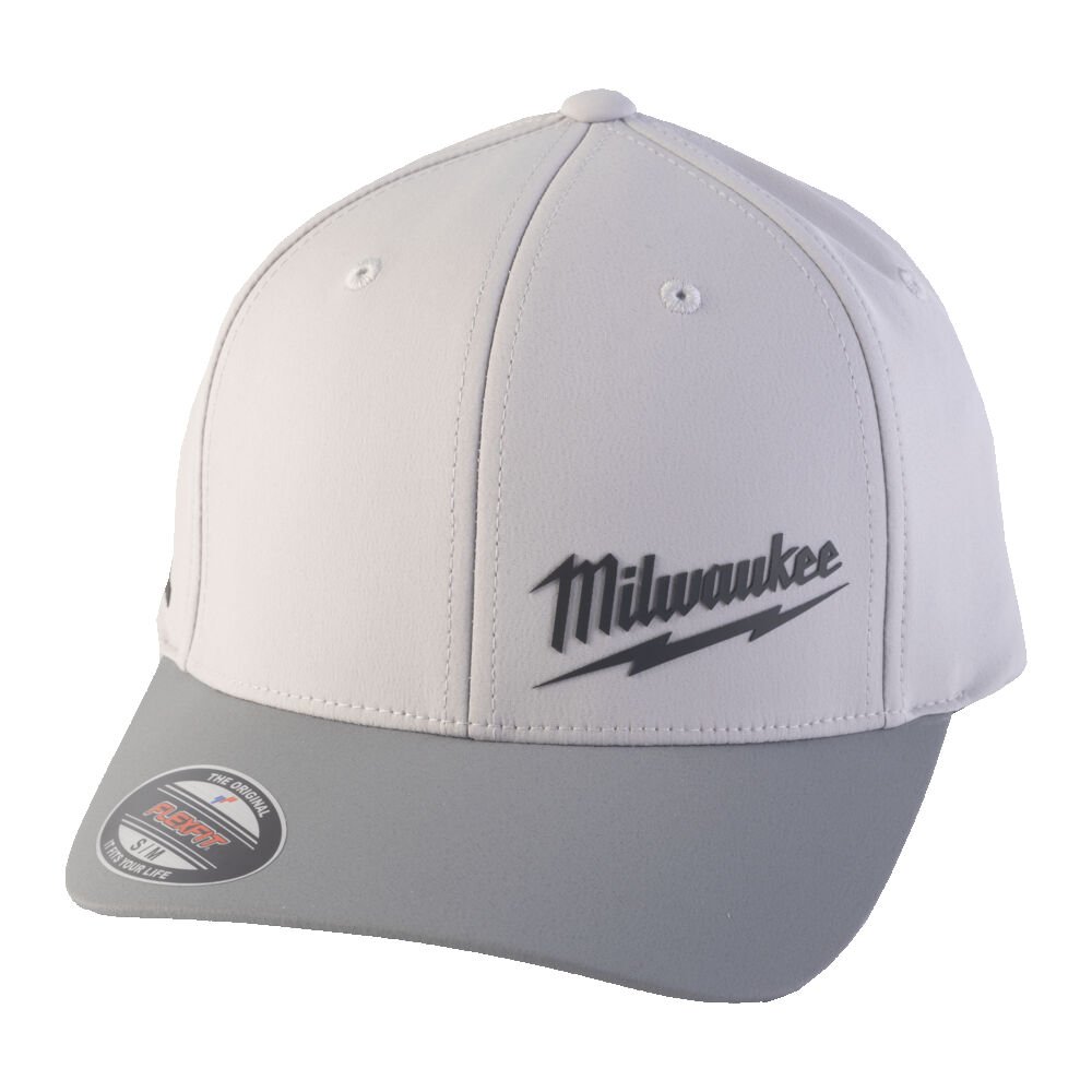 MILWAUKEE Кепка MIWAUKEE бело-серая BCSRD L/XL | 4932493102